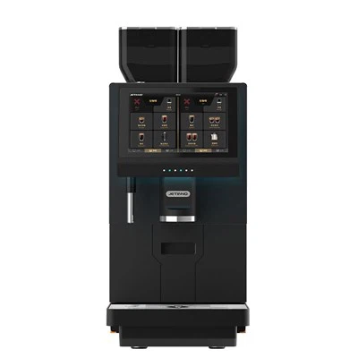 ماكينة قهوة اسبريسو تجارية بمطحنة مزدوجة